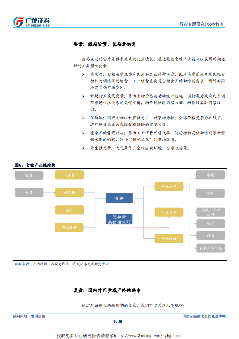 农林牧渔行业大宗农产品专题之四：白糖之研究方法篇-190410.pdf 第6页
