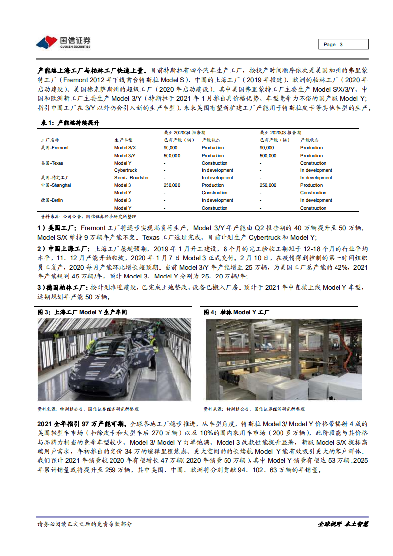 汽车汽配行业特斯拉系列之十八：Q4连续盈利，看好2021放量及智能驾驶业务创新-210129.pdf 第3页