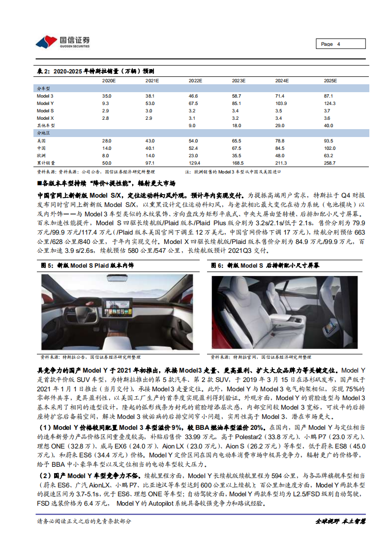 汽车汽配行业特斯拉系列之十八：Q4连续盈利，看好2021放量及智能驾驶业务创新-210129.pdf 第4页