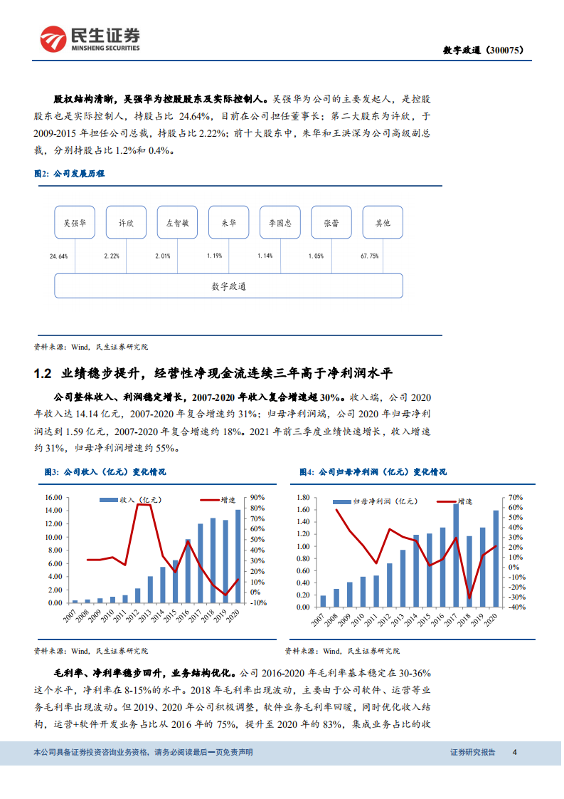 数字政通-公司动态报告：“无人驾驶+运营”推动SaaS化转型，开启发展新篇章-20211226.pdf 第4页