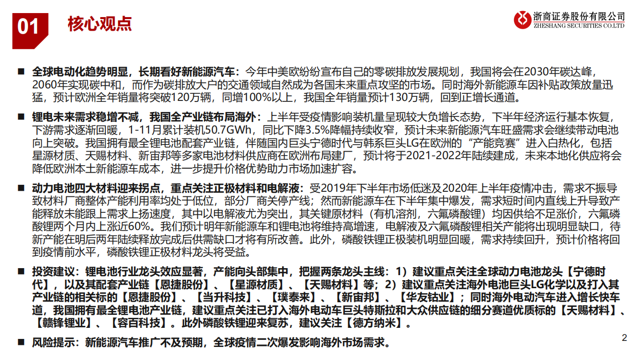 2021年新能源汽车与锂电行业投资策略：风云际会，电动未来-20201215.pdf 第2页