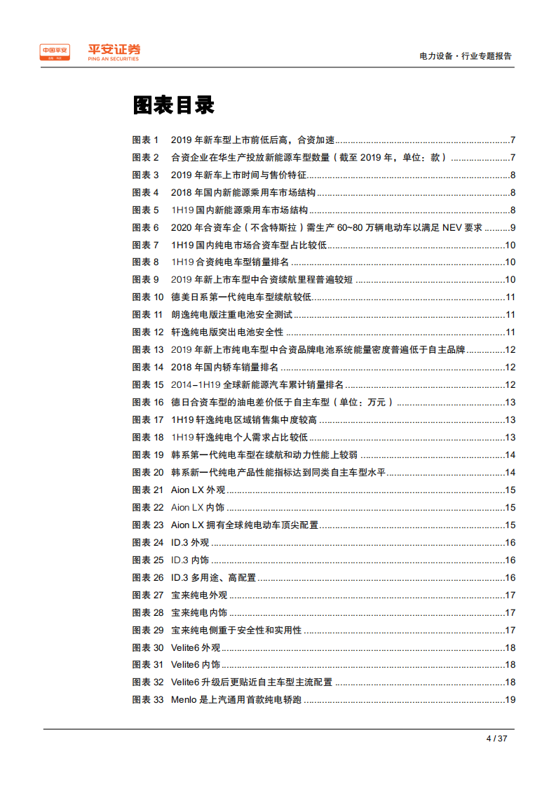 电力设备行业专题报告：合资新能源车型品鉴录，群雄竞起，谁主沉浮-191201.pdf 第4页