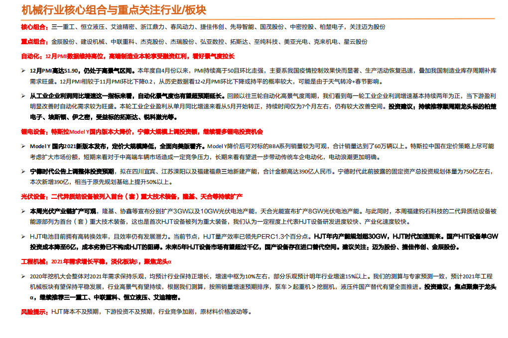 机械设备行业：宁德大规模上调投资额，特斯拉Model Y国内版本大降价，持续看多锂电+光伏-20210104.pdf 第2页