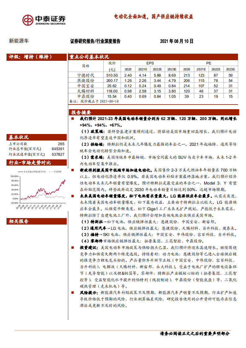 新能源车行业：电动化全面加速，国产供应链持续收益-210810.pdf 第1页
