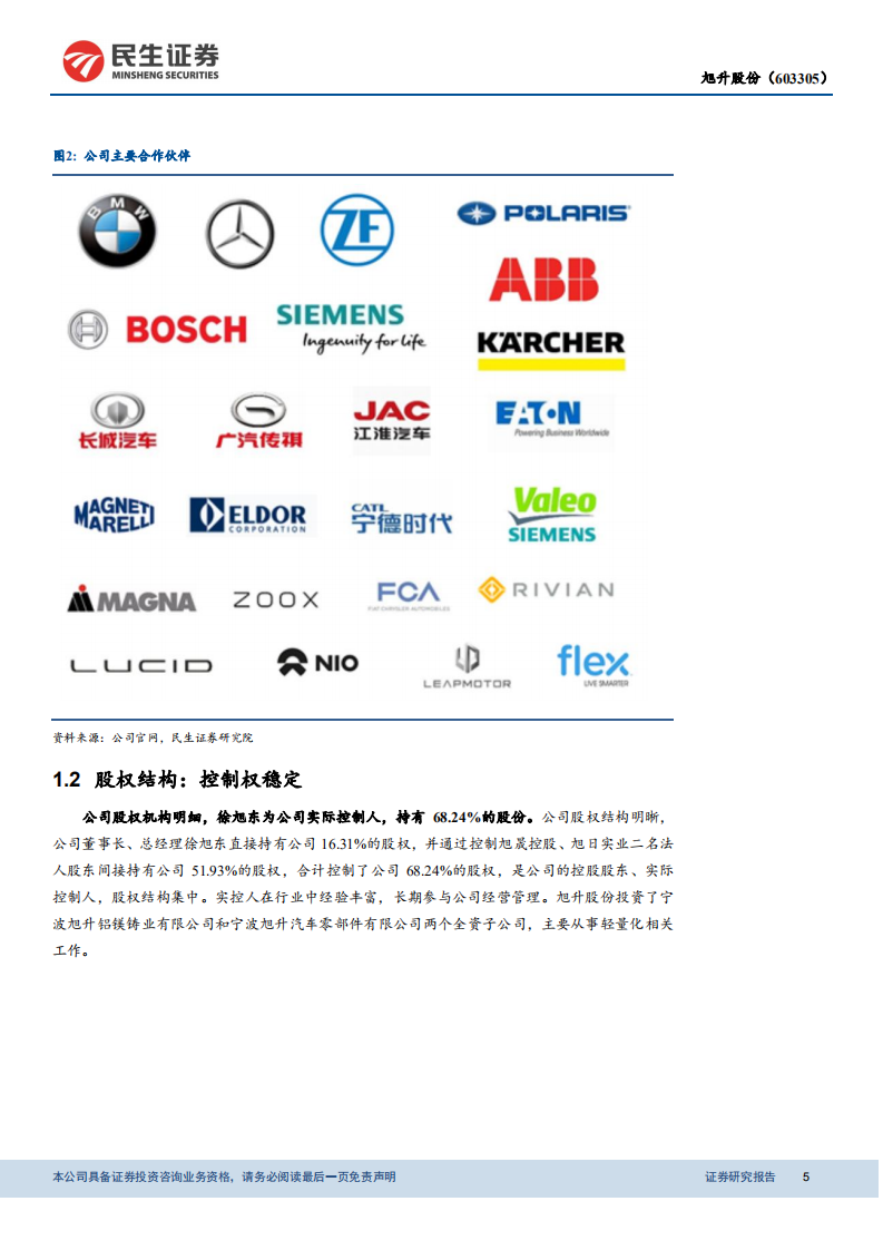 旭升股份-覆盖报告：借力特斯拉，轻量化专家扬帆启航-211212.pdf 第5页