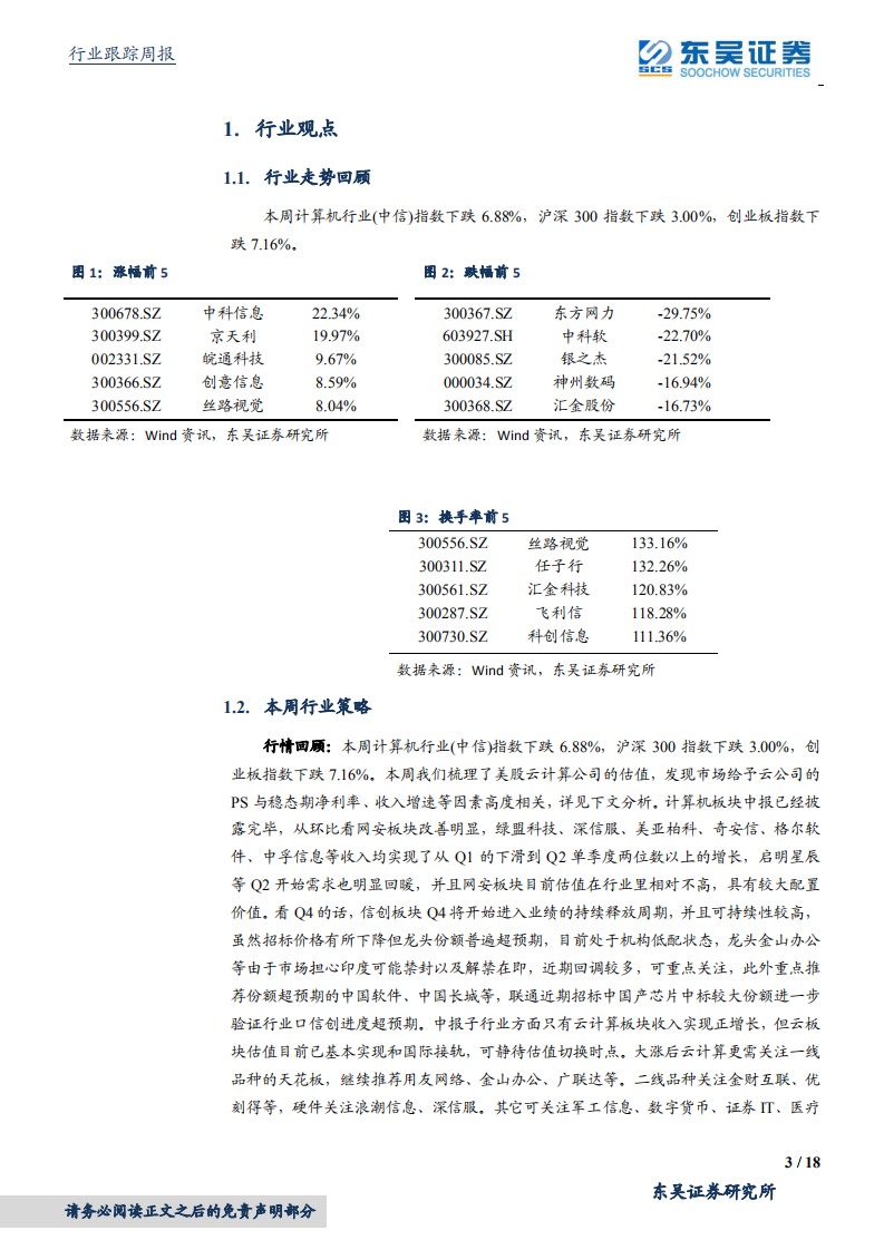 计算机应用行业：华为发布鸿蒙2.0，美股云计算估值几何-20200913.pdf 第3页