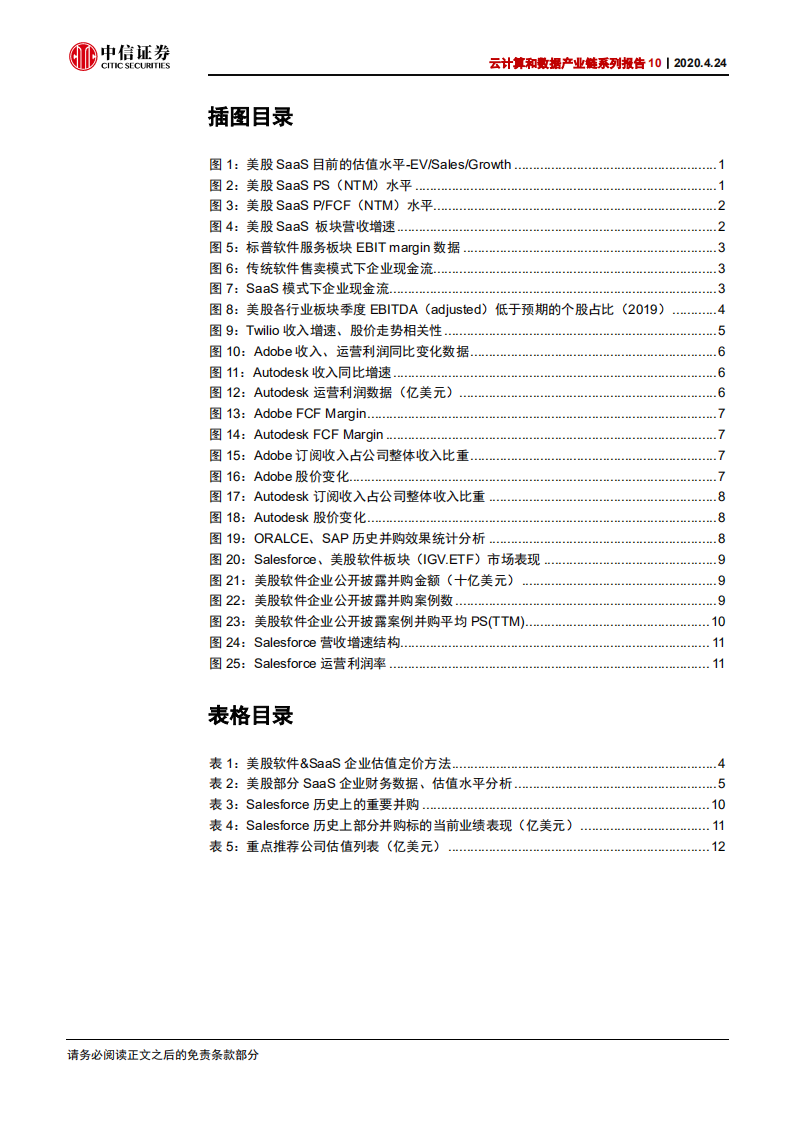 科技行业云计算和数据产业链系列报告10：美股SaaS云计算公司估值定价逻辑-200424.pdf 第4页