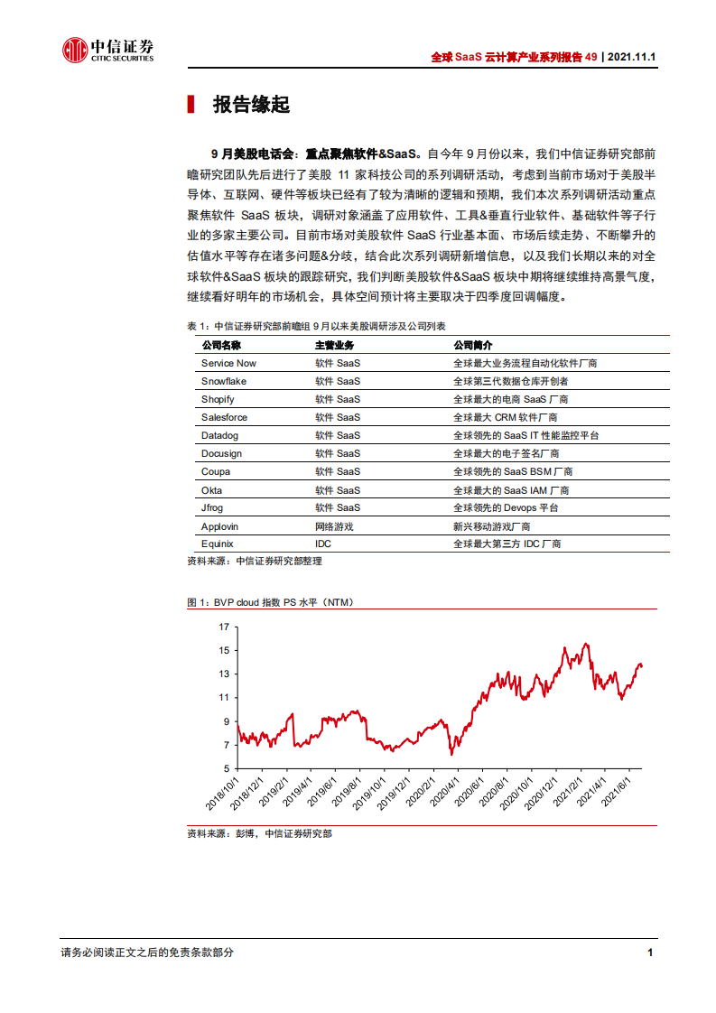 全球SaaS云计算行业产业系列报告49：从近期美股系列调研看全球软件SaaS产业最新变化-20211101.pdf 第5页