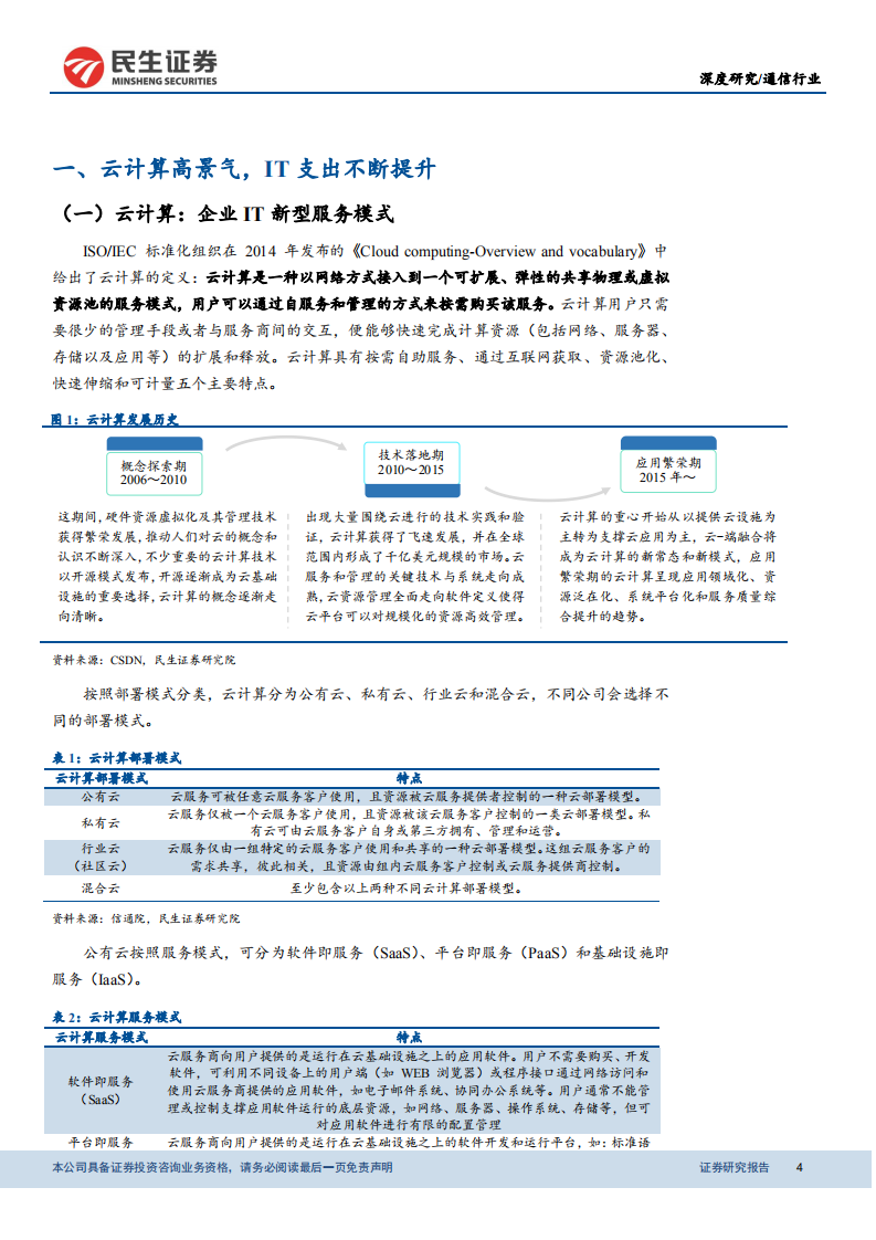 通信行业深度报告：风起云涌，挖掘云计算相关产业链投资机会.pdf 第4页