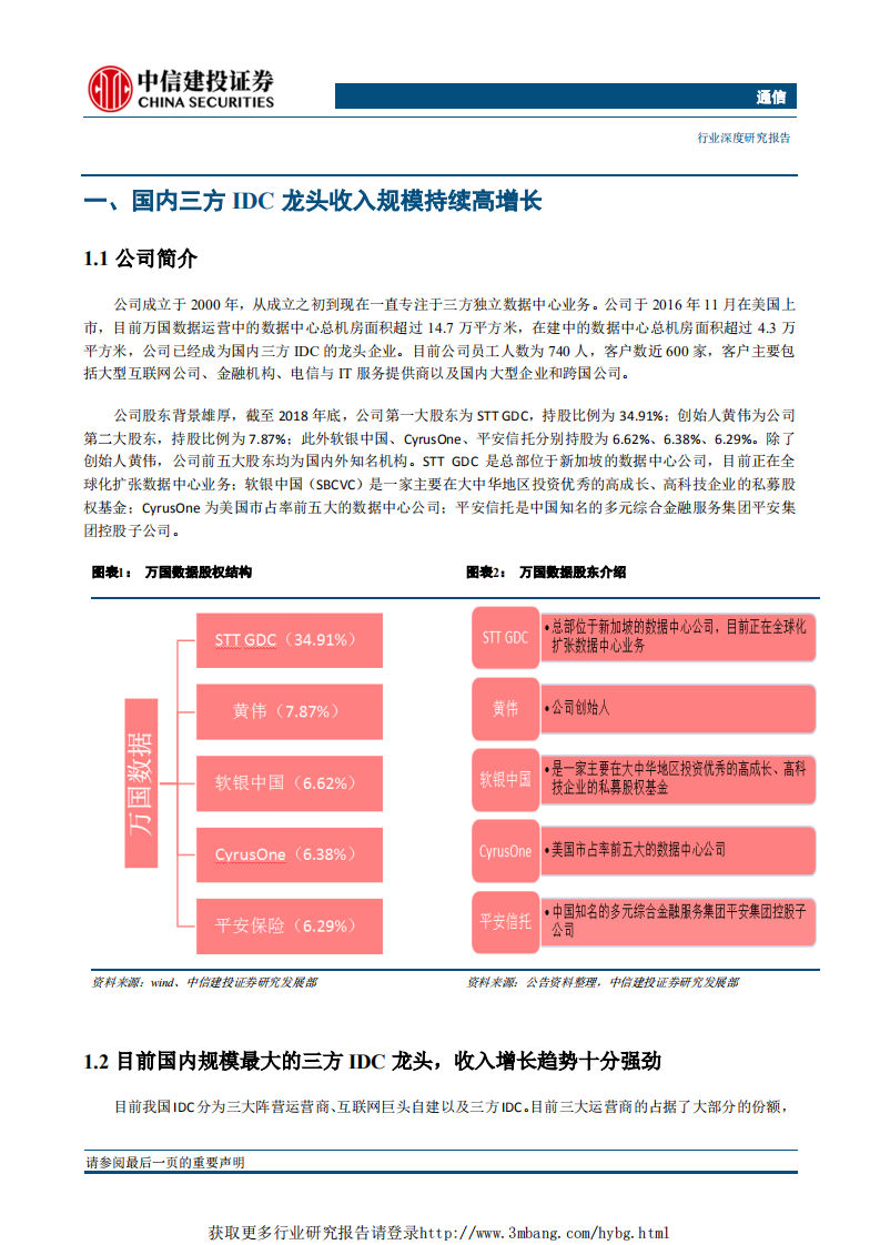 云计算行业万国数据：成长最为强劲的国内三方IDC龙头-190305.pdf 第5页