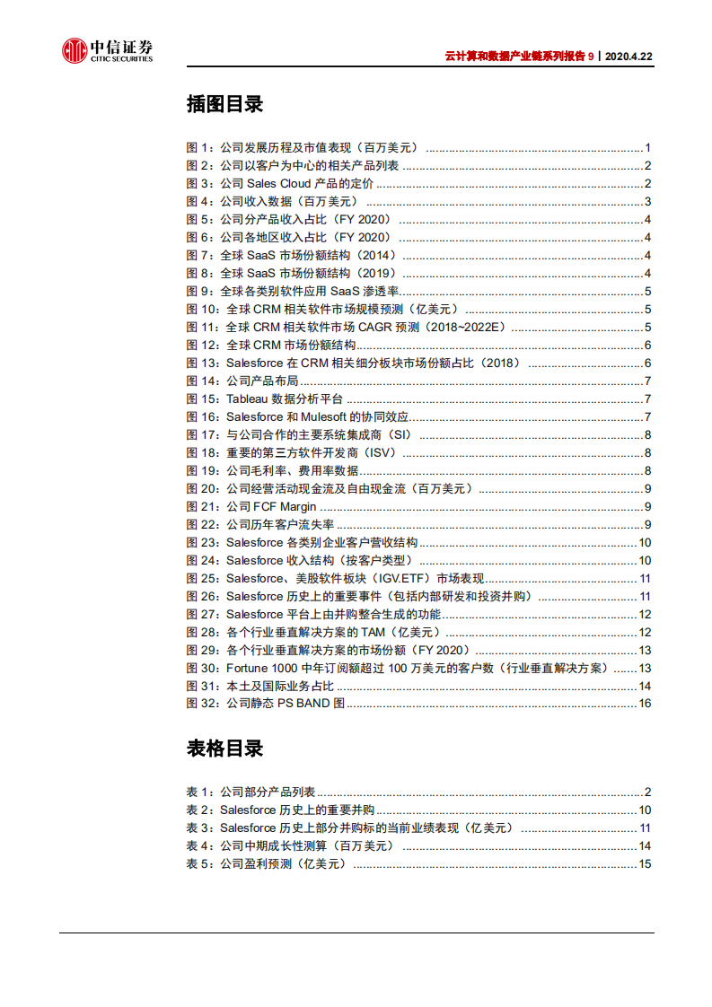 云计算行业云计算和数据产业链系列报告9：Salesforce，全球CRMSaaS领导者-200422.pdf 第4页