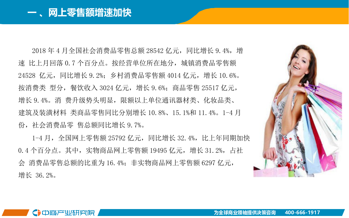 2018年1-4月中国零售消费行业经济运行月度报告.docx 第2页