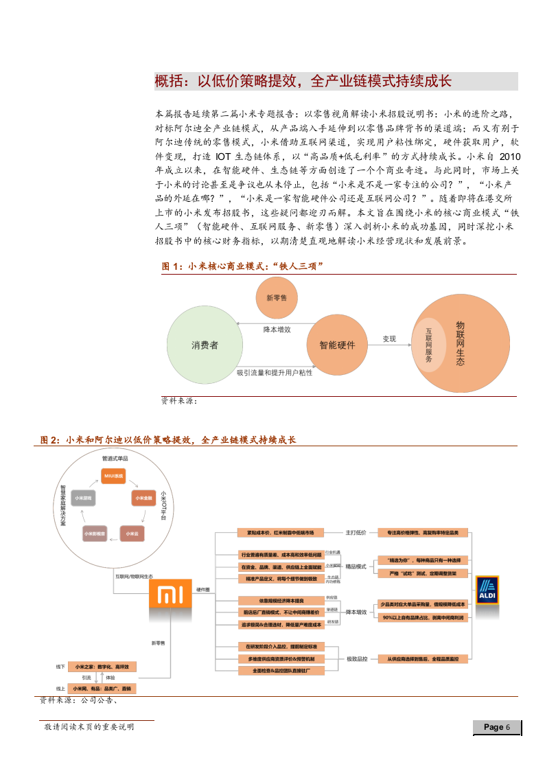 2018年零售行业小米全产业链专题研究报告.docx 第6页