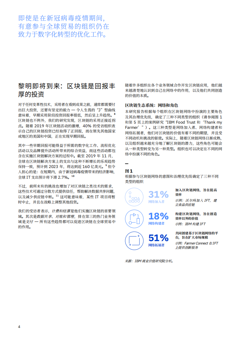 IBM商业价值研究院：区块链行业研究洞察：借区块链之力促进全球贸易，如何从值得信任、互联互通的市场中释放价值.pdf 第5页