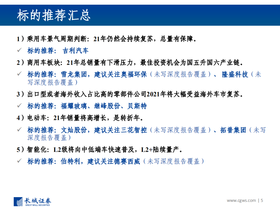 2021年汽车行业年度投资策略报告：行业复苏稳步推进，电动智能直冲云霄-20201230.pdf 第5页