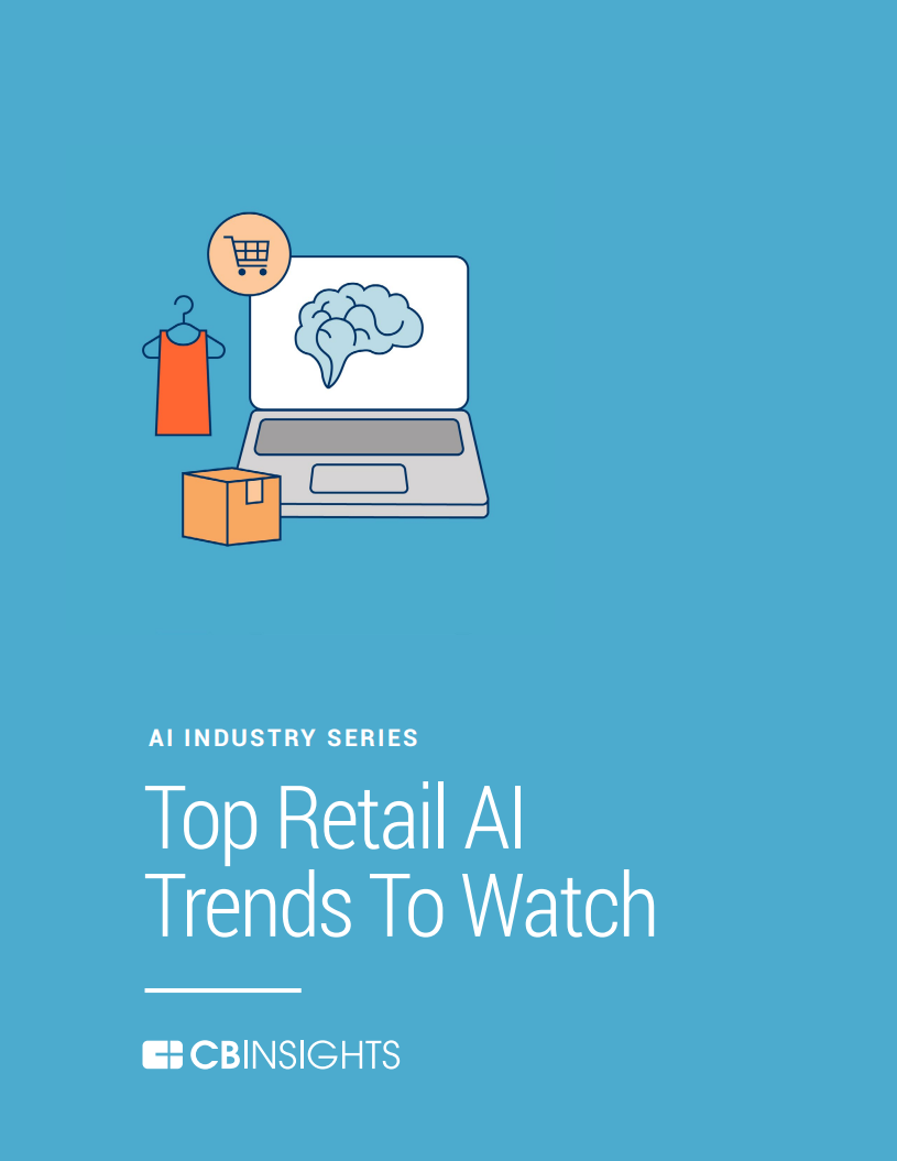 CB-Insight：AI行业系列：值得关注的零售AI趋势（英文版）.pdf 第1页
