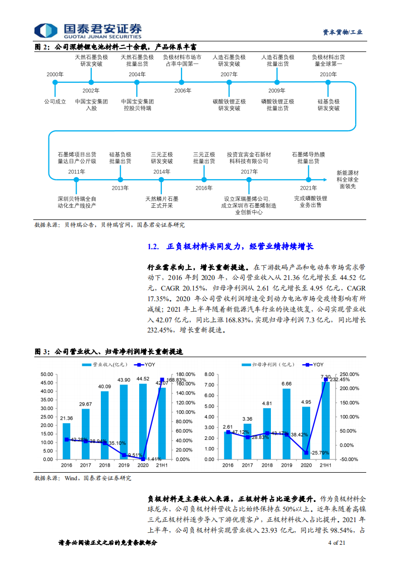 贝特瑞-新三板精选层贝特瑞分析：借力汽车电动化，正负极材料齐头并进-20211019.pdf 第4页