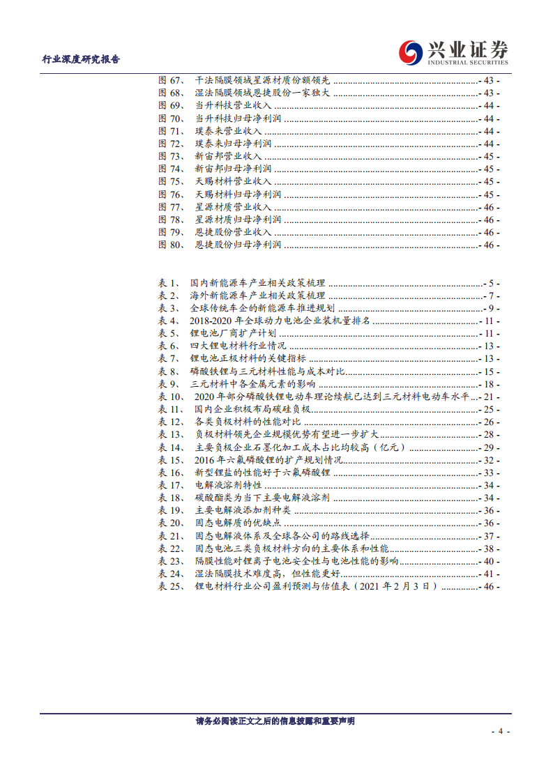 化工行业新材料系列深度报告之二：全球汽车电动化浪潮已至，中国锂电材料乘势而起-210203.pdf 第4页