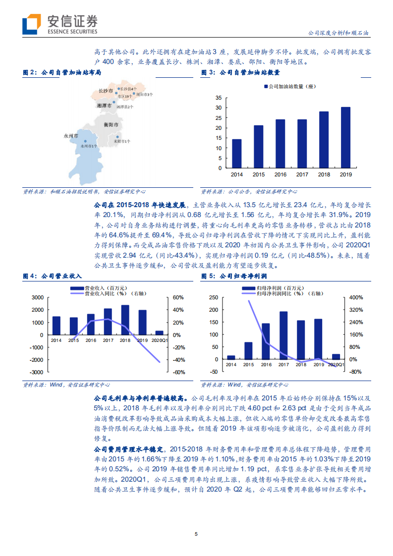 和顺石油-品牌连锁规模加速扩张，加油站行业民营之星-20200624.pdf 第5页