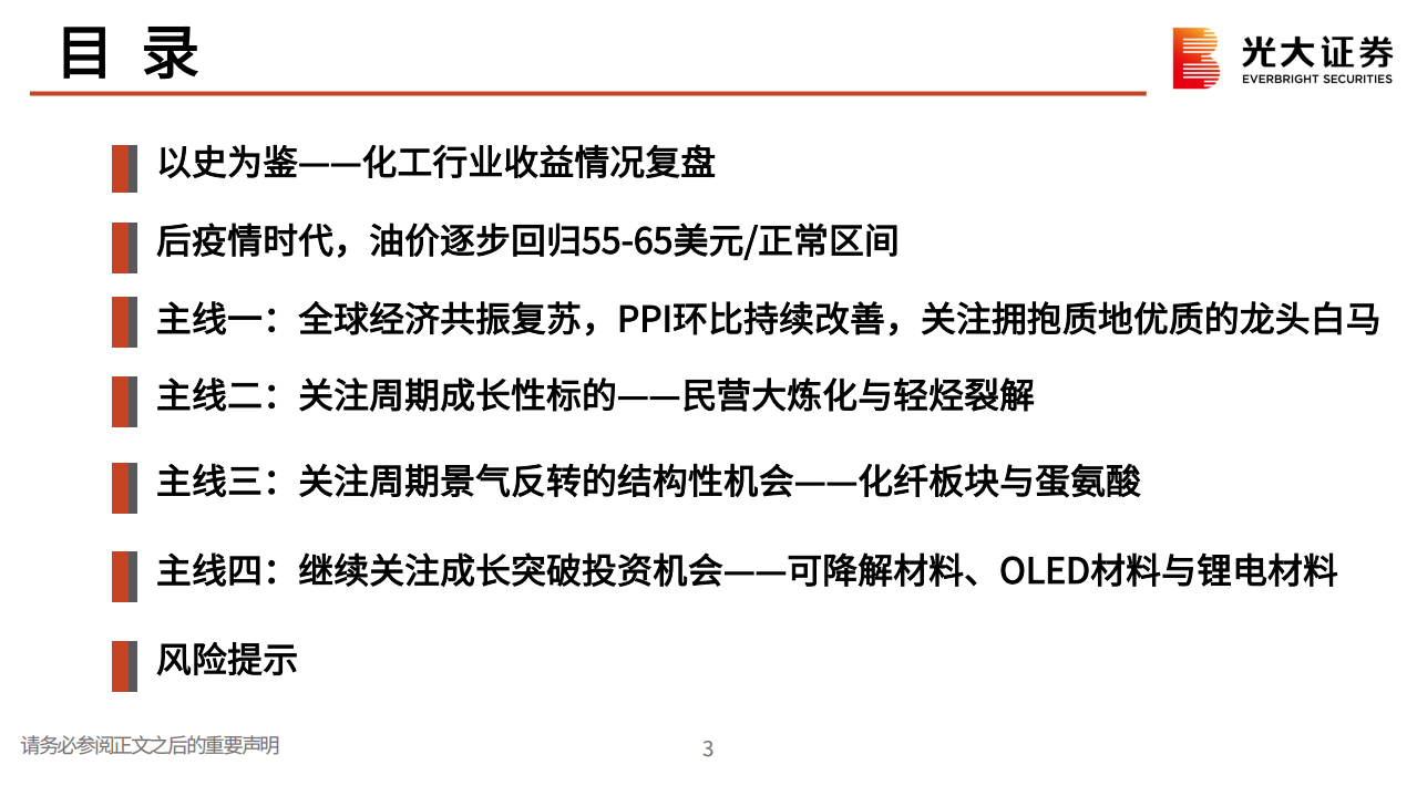 石油化工＆基础化工行业2021年春季策略报告：后疫情时代下四大投资主线，龙头白马、周期成长、周期反转与成长突破-210304.pdf 第4页