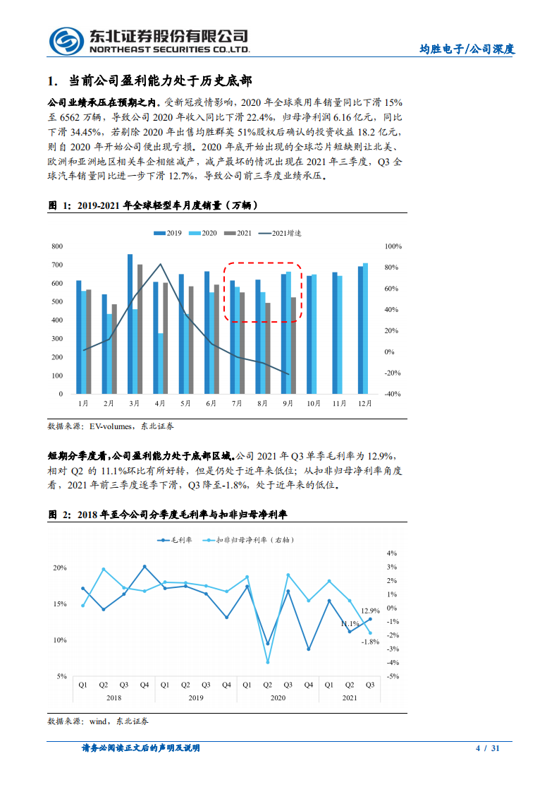 均胜电子-安全业务触底，汽车电子打开新空间-211209.pdf 第4页