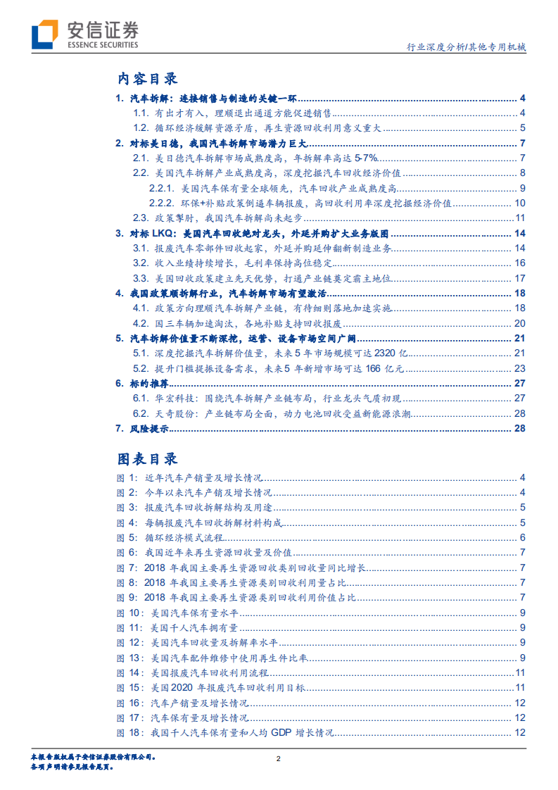 其他专用机械行业：系列政策持续推出，激活汽车拆解市场潜力-20200803.pdf 第2页