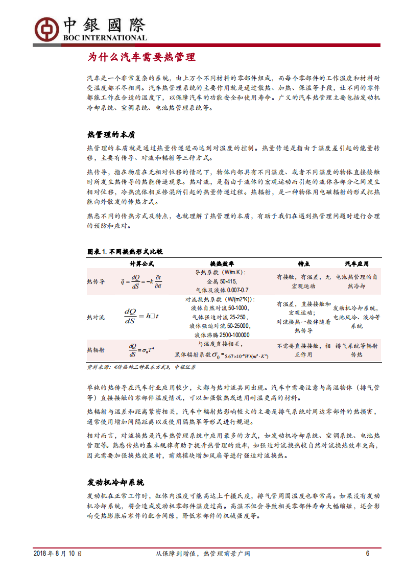 汽车热管理行业深度报告：从保障到增值，热管理前景广阔-180810.pdf 第6页