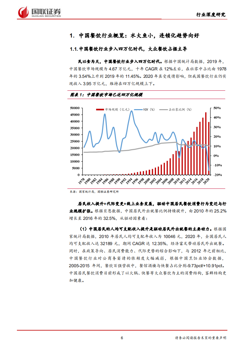 餐饮连锁行业研究框架：连锁化大势所趋，细分赛道特征各异-211117.pdf 第6页
