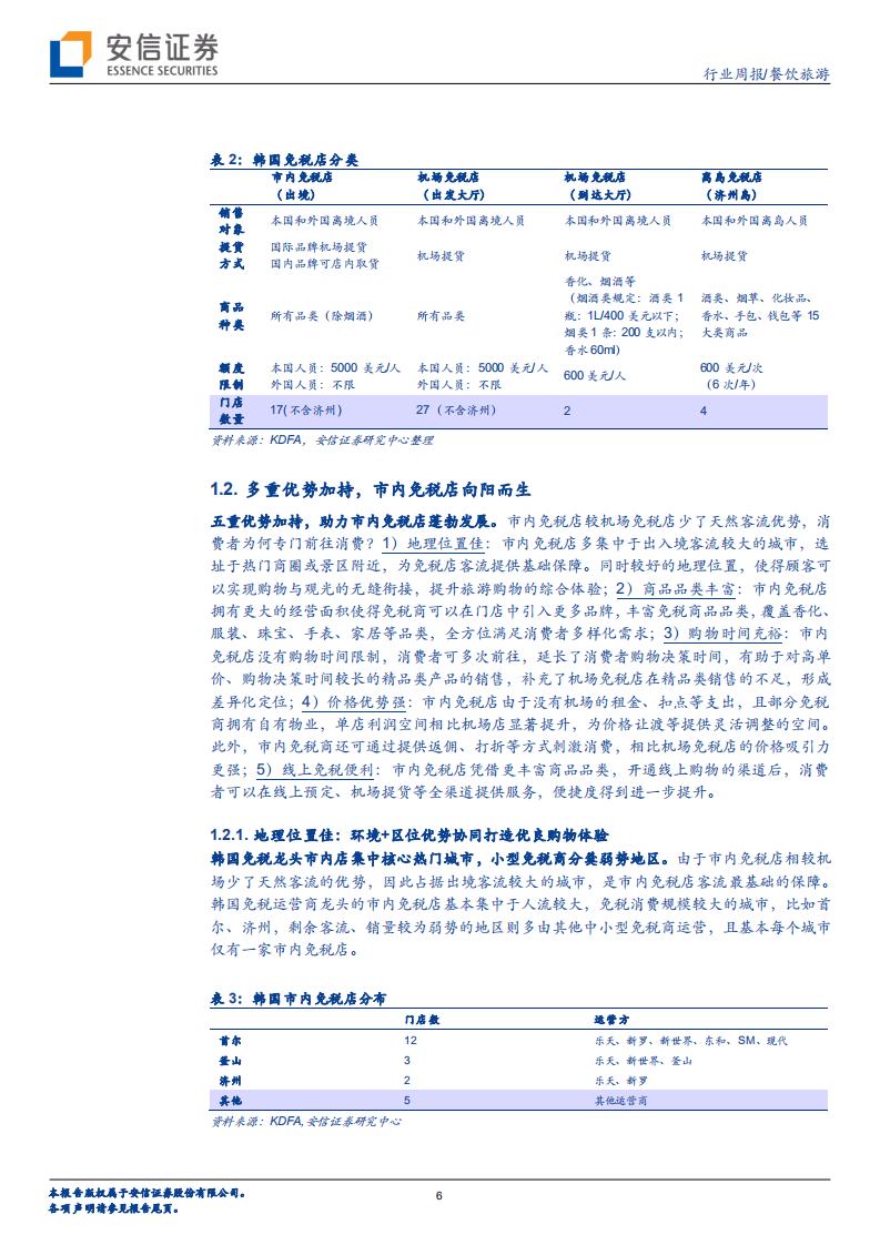 餐饮旅游行业：多重优势下市内店吸引力更强，若政策放开有望打开广阔新市场，继续推荐免税！ -20200823.pdf 第6页