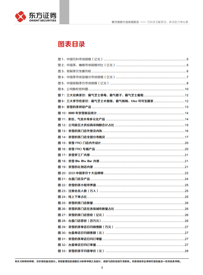 餐饮旅游行业：方兴未艾新茶饮，多点发力争头筹-210526.pdf 第3页