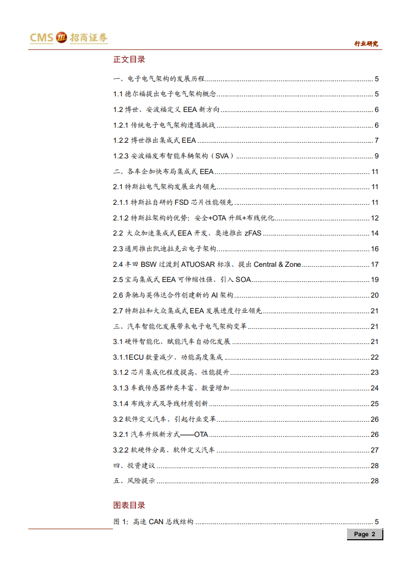 汽车行业：电子电气架构加速变革，谁可问鼎？-20200712.pdf 第2页
