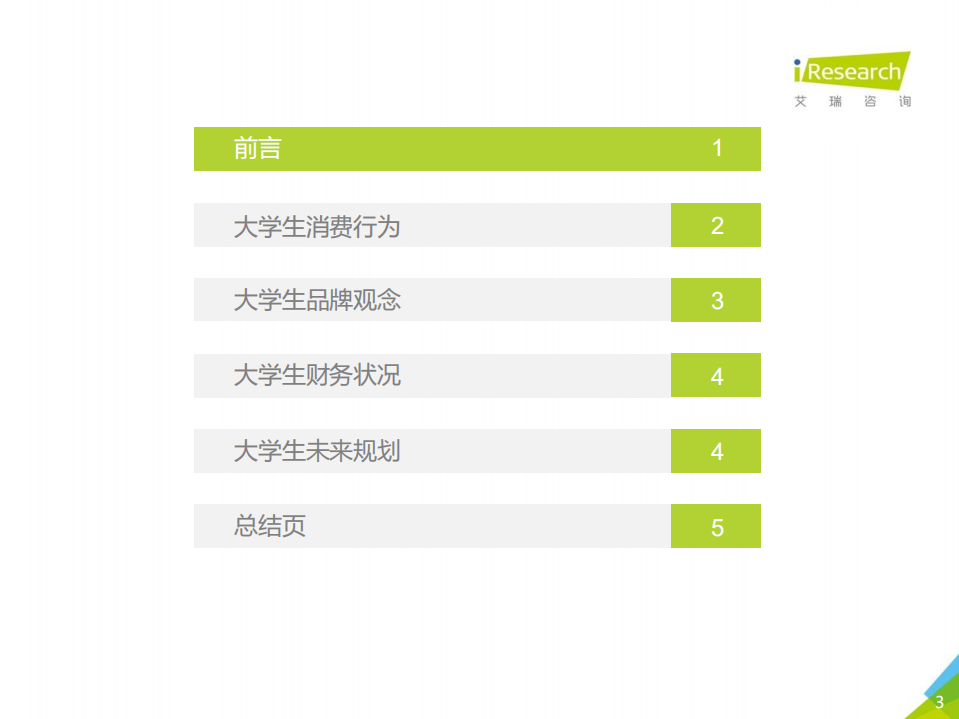 艾瑞咨询-消费行业：2018年大学生消费洞察报告-180904.pdf 第3页