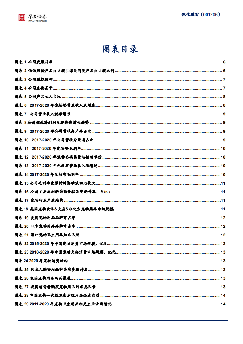 依依股份-公司深度：宠物护理赛道龙头，供应链、客户优势彰显-210706.pdf 第4页