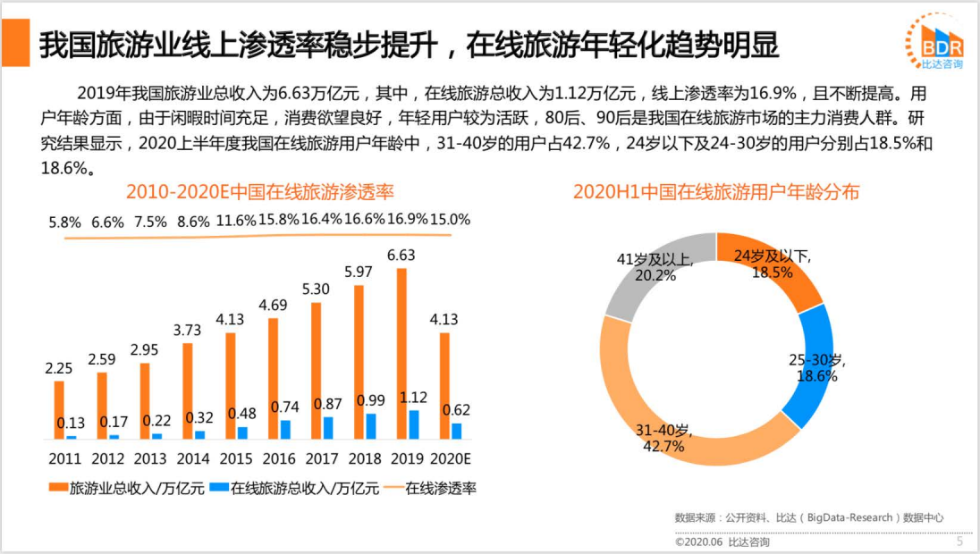 比达咨询：2020上半年度中国旅游行业发展分析报告.pdf 第5页