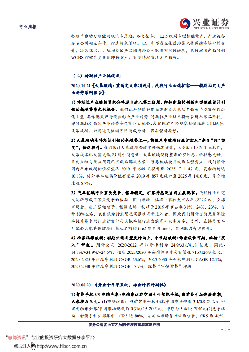 汽车行业：特斯拉德法市场售价下调，大众ID4上市开启预售-210124.pdf 第6页