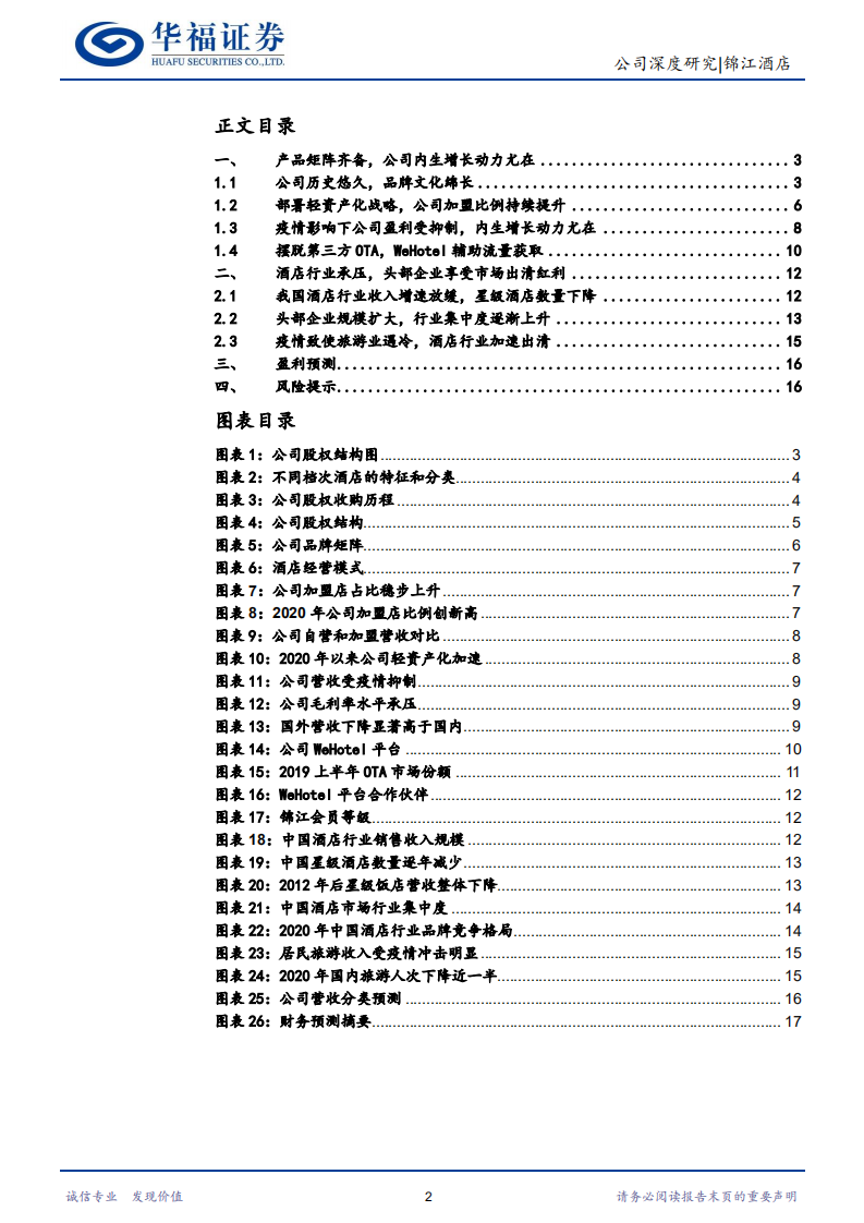 锦江酒店-市场加速出清，公司头部效应凸显-211203.pdf 第2页