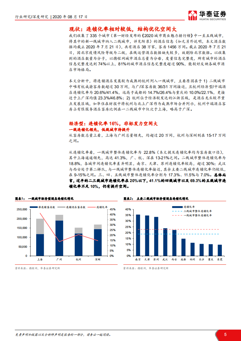 社会服务行业Logit模型分析酒店连锁化空间：酒店结构性成长空间广阔-20200817.pdf 第5页