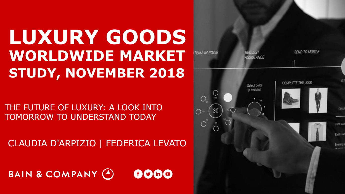 贝恩：2018年全球奢侈品行业研究报告（英文版）.pdf 第1页