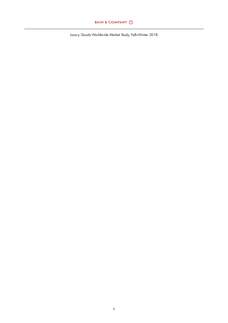 贝恩咨询：2019年全球奢侈品行业发展和展望报告(英文版).pdf 第4页