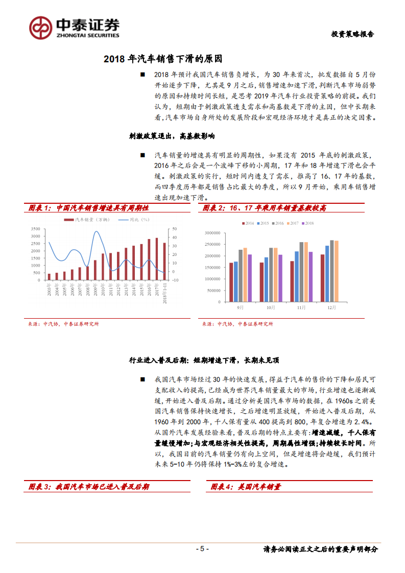 汽车行业2019年投资策略：黎明之前，静待破晓.pdf 第5页