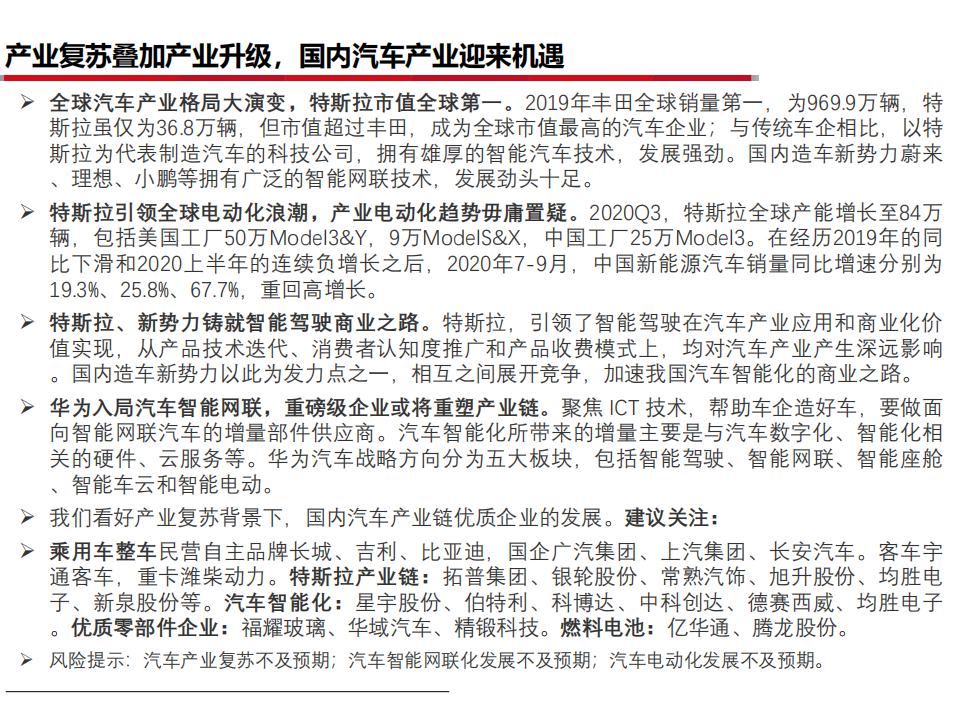 汽车行业2021年度策略报告：电动趋势，智领未来-20201110.pdf 第2页