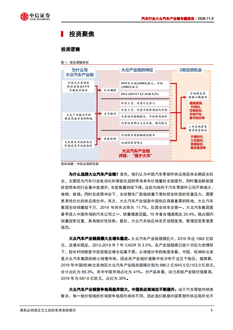 汽车行业大众汽车产业链专题报告：大众产业链万亿市场，“中国制造”二次渗透-20201105.pdf 第6页