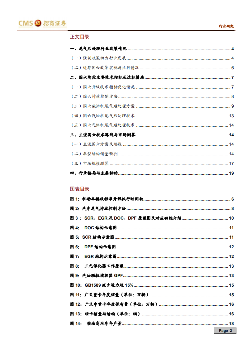 汽车行业国六排放系列报告：拥抱国六排放升级带来的千亿级别市场-200519.pdf 第2页