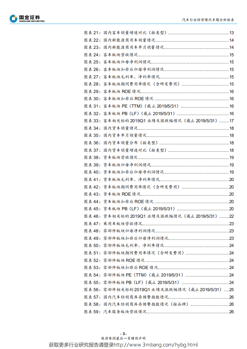 汽车行业经营情况专题分析报告：汽车市场当前经营情况探讨与未来展望-190604.pdf 第3页