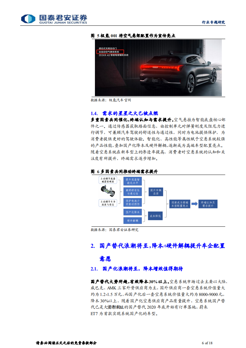 汽车行业空气悬架专题报告：空悬国产替代将至，新能源浪潮下需求潜力大-211130.pdf 第6页