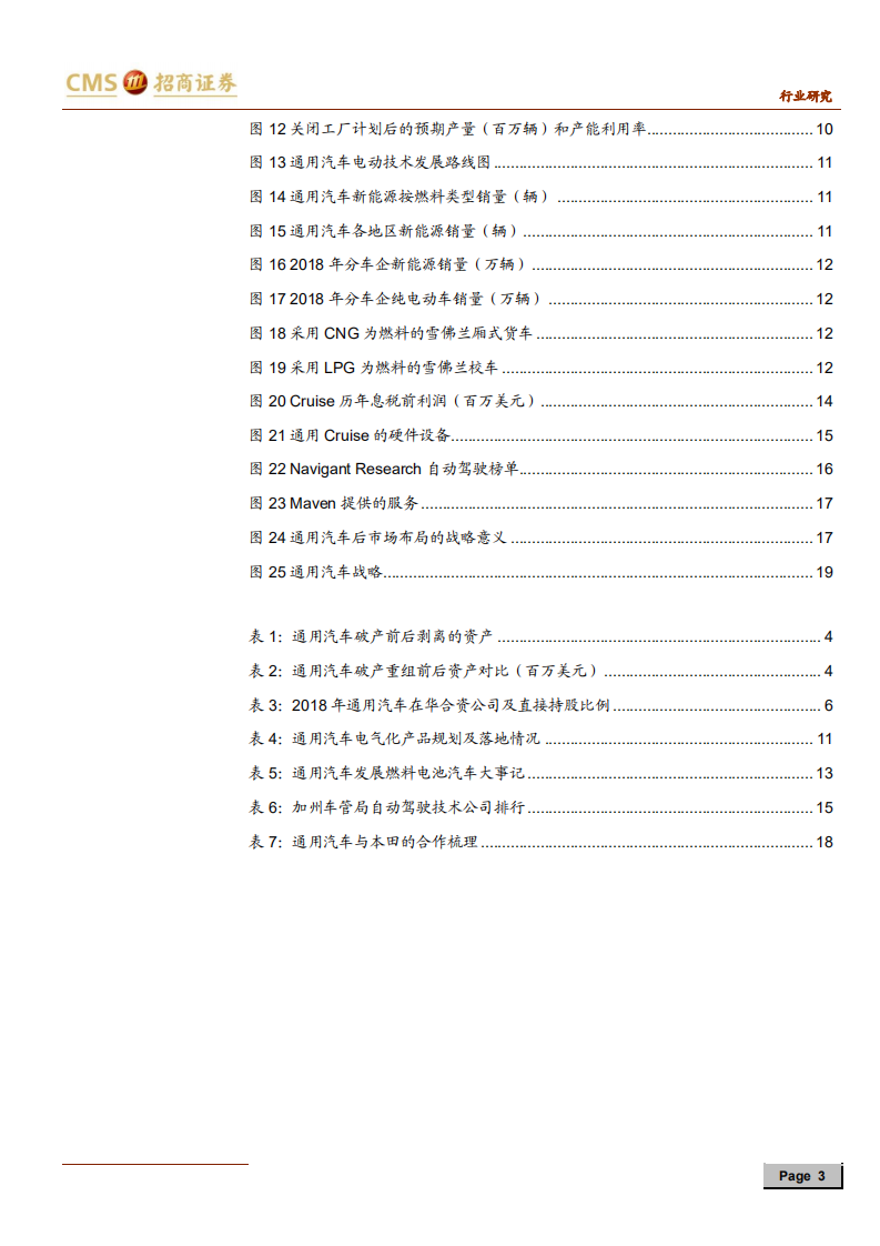 汽车行业来者之可追系列研究报告（六）：通用汽车，放下过去，迎接未来-191126.pdf 第3页