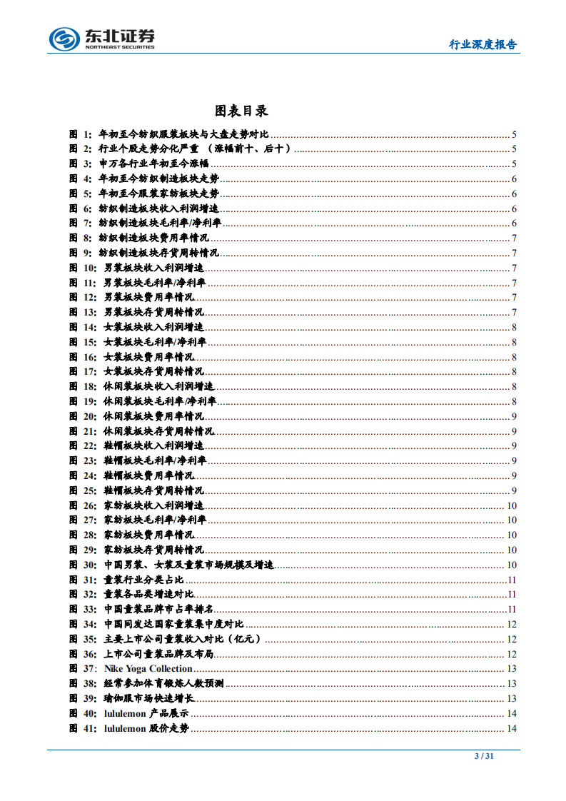 2020年纺织服装行业投资策略：继续关注高景气度赛道及低估值龙头-191125.pdf 第3页