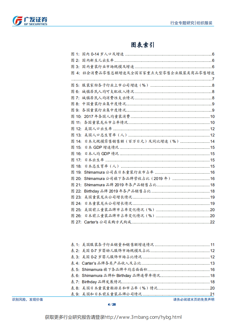 纺织服装行业：从美国、日本等国童装龙头的发展经验看未来国内童装行业的发展-190602.pdf 第4页