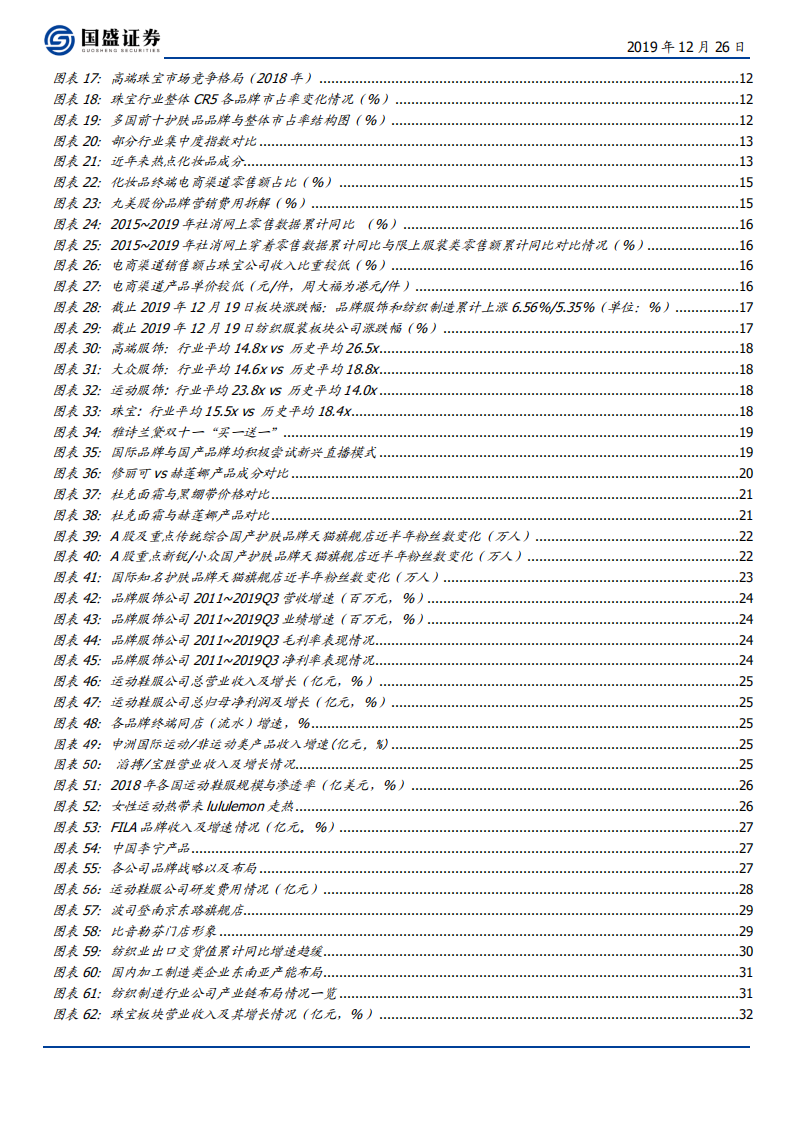 纺织服装行业：时尚消费，景气为先，个股择优-191226.pdf 第3页