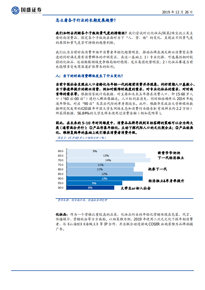 纺织服装行业：时尚消费，景气为先，个股择优-191226.pdf 第6页